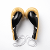Winning Lace-Up Boxing Gloves - Gold / Black - 16 oz