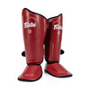 Fairtex SP9 Ultra Ergo Shin Pads | Muay Thai, Kickboxing Shin Guards Made with Syntek Leather