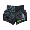 Fairtex BS1924 Racer Black Slim Cut Muay Thai Boxing Shorts