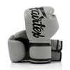 Fairtex BGV14 Grey Muay Thai Boxing Gloves