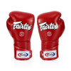 Fairtex BGV6 Stylish Angular Sparring Gloves - Locked Thumb