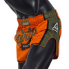 Fairtex BS1705 Orange Slim Cut Muay Thai Boxing Short