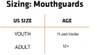 Shock Doctor Double Braces Mouthguard - Blue Strapless