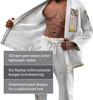 Hayabusa Ascend Lightweight Jiu Jitsu Gi White