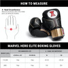 Hayabusa Marvel Hero Elite "BLACK WIDOW" Boxing Gloves