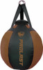 70lb Wrecking Ball Round Heavy Bag Black // Brown Made in USA