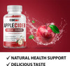 ICON MUSCLE Apple Cider Vinegar Gummies | Vegan | Delicious Apple Flavor | High Strength ACV | 60 Gummies