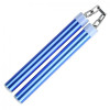 Blue Aluminum Nunchaku Training Nun Chucks