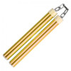 Gold Aluminum Nunchaku Training Nun Chucks