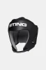 Sting USA Boxing Approved Open Face Head Guard - Black