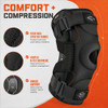 Shock Doctor Ultra Knee Support with Bilateral Hinges