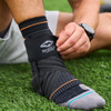 Shock Doctor Ultra Knit Ankle Brace with Figure 6 Strap & Stays