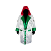 Cleto Reyes Satin Boxing Robe With Hood Mexican Flag