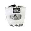 Silver Storm Traditional Headgear E388BL - front view | Cleto Reyes USA Boxing