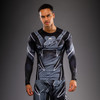 Venum Crimson Viper 2.0 Long Sleeve Rashguard - Black/Grey