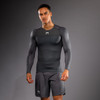 Venum G-Fit Scale Long Sleeve Rashguard - Grey