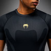 Venum Attack Short Sleeve Rashguard - Black/Gold