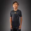 Venum Attack Short Sleeve Rashguard for Kids - Black/Gold