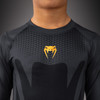 Venum Attack Short Sleeve Rashguard for Kids - Black/Gold