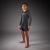 Venum Attack Long Sleeve Rashguard for Kids - Black/Gold
