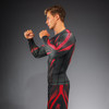 Venum Amazonia Reborn Long Sleeve Rashguard - Black/Red