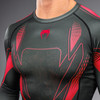 Venum Amazonia Reborn Long Sleeve Rashguard - Black/Red