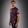 Men's UFC Zenith by Venum Burgundy Authentic Fight Week Performance Short Sleeve T-Shirt