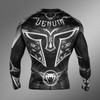 Venum Gladiator 3.0 Rashguard - Long Sleeves - Black/White