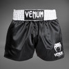Venum Classic - Muay Thai Short Black/White/White