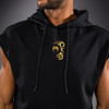Venum x Mike Tyson Tiger Sleeveless Hoodie - Black/Gold