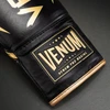 Venum Hammer Pro Boxing Gloves with Laces - Black/Gold