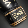 Venum Hammer Pro Boxing Gloves with Velcro - Black/Gold