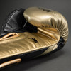 Venum Hammer Pro Boxing Gloves with Velcro - Black/Gold