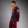 Men's UFC Zenith by Venum Burgundy Authentic Fight Week Long Sleeve T-Shirt