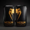 Venum Giant Kick Pads - Black/Gold (Pair)