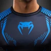 Venum No-Gi 6.0 Short Sleeve Rashguard - Black/Blue