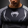 Venum No-Gi 6.0 Long Sleeve Rashguard - Black/White