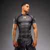 Venum Galactic 3.0 Short Sleeve Rashguard - Black/Gold