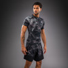 Venum Rage & Workout Short Sleeve Rashguard - Black/Grey