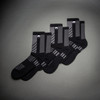 Venum Vector Crew Socks 3 Pack - Black/Grey