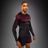 Venum Spectre Long Sleeve Rashguard - Black/Red