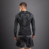 Venum Midnight Fury Long Sleeve Rashguard - Black/Grey/Silver