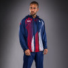 Men's Official UFC Freedom 250 by Venum Blue Authentic Fight Night Walkout Hoodie -Zahabi
