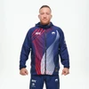 Men's Official UFC Freedom 250 by Venum Blue Authentic Fight Night Walkout Hoodie