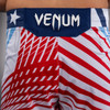 Men's Official UFC Freedom 250 by Venum White Authentic Fight Night Short Fit Fight Short -Gane