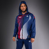 Men's Official UFC Freedom 250 by Venum Blue Authentic Fight Night Walkout Hoodie -Topuria