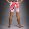 Women's Official UFC Freedom 250 by Venum White Authentic Long Fit Vale Tudo Short