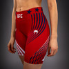 Women's Official UFC Freedom 250 by Venum Red Authentic Long Fit Vale Tudo Short