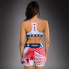 Women's Official UFC Freedom 250 by Venum White Authentic Fight Night Sports Bra
