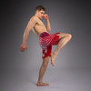 Men's Official UFC Freedom 250 by Venum Red Authentic Fight Night Long Fit Fight Short